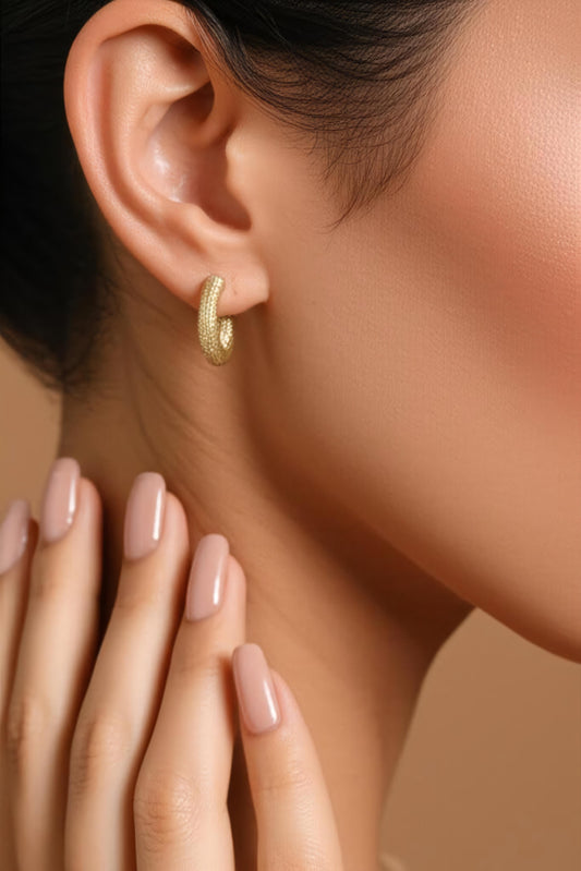 Verona Collection 18k Gold Rings – Special Texture – 2.70g