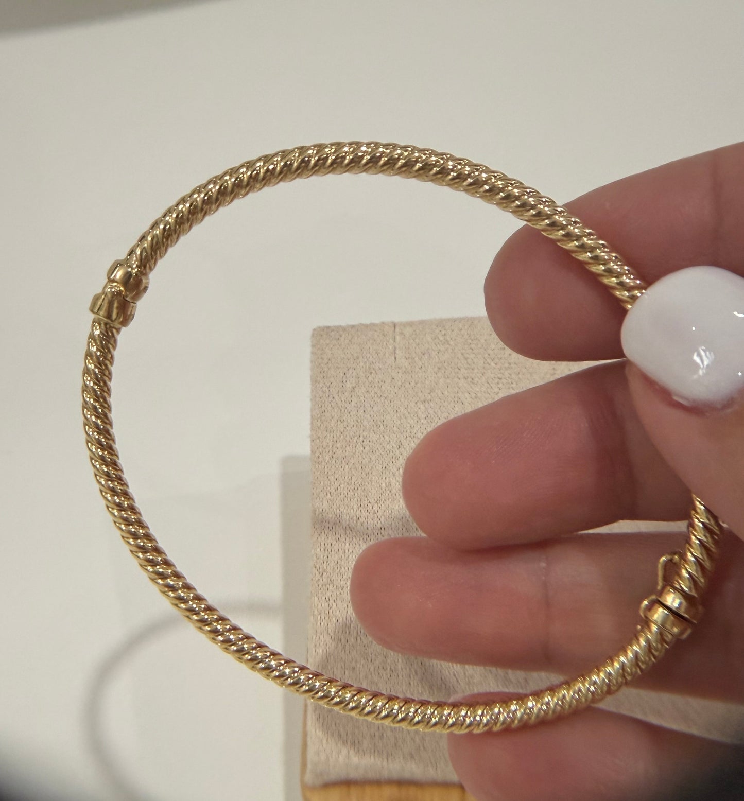 Venezia Gold Collection Gold Bracelet – Italian Fabric – 4.42g