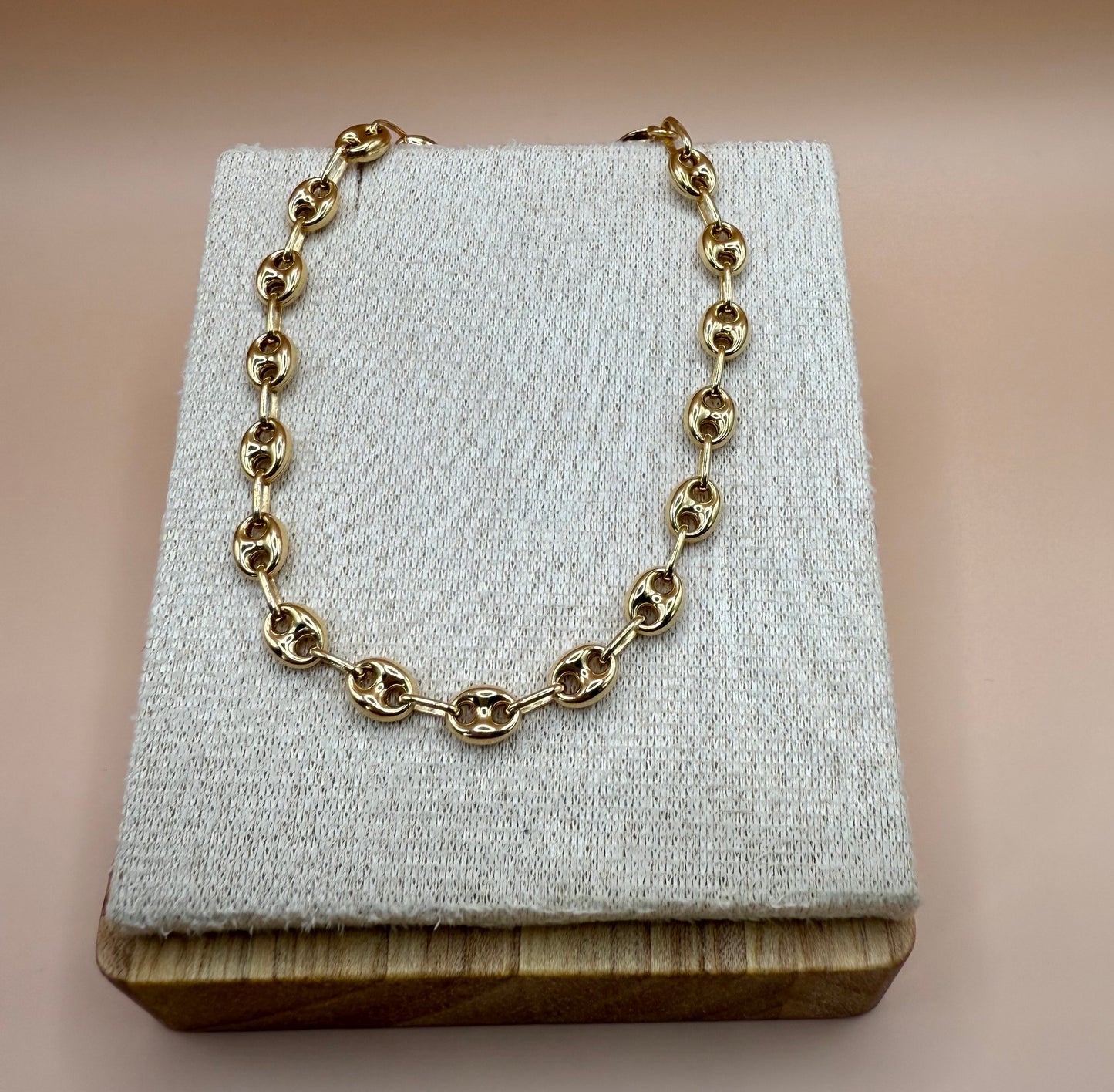 18k Gold Bracelet Genova Collection - Intenzione del Nodo - 4.56g - 19cm