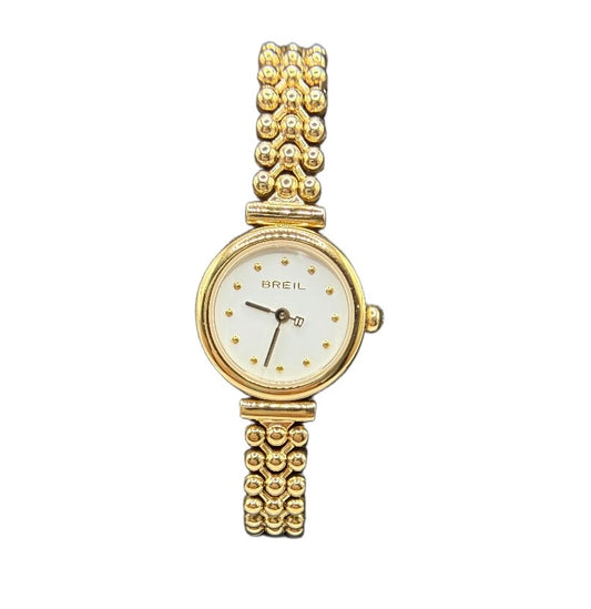 Gold Watch with Dial Bracelet - 20cm - Fine Jewelry