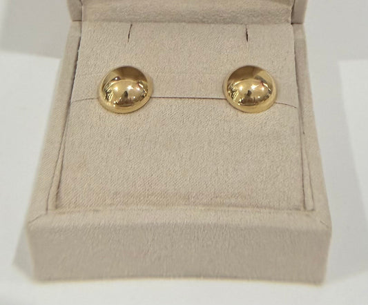 18k Gold Large Ball Earrings - 3.60g - Siena Collection - Elegant Jewelry